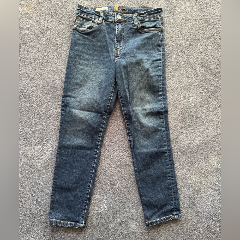 Kut from the Kloth Blue Straight Leg Jeans